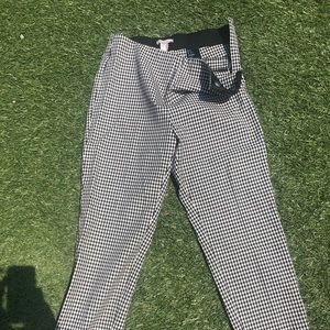 Checkered H&M Pants NWT